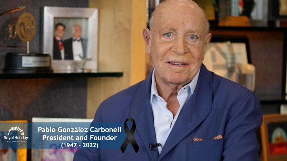 El legado en turismo del fundador de Royal Holiday, Pablo González Carbonell