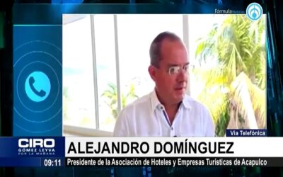 Alejandro Domínguez, Presidente de la Asociación de Hoteles y Empresas Turísticas de Acapulco – Expectativa para el año nuevo