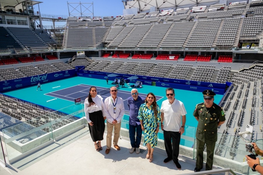 Grupo Mundo Imperial reabre Arena GNP para abierto de tenis en Acapulco