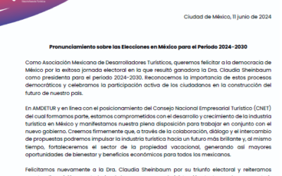 Pronunciamiento sobre las Elecciones en México para el Periodo 2024-2030