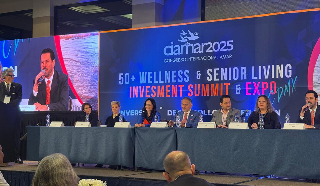 AMDETUR participa en CIAMAR 2025, congreso de bienestar 50+ y longevidad
