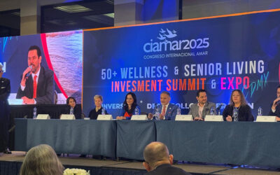 AMDETUR participa en CIAMAR 2025, congreso de bienestar 50+ y longevidad