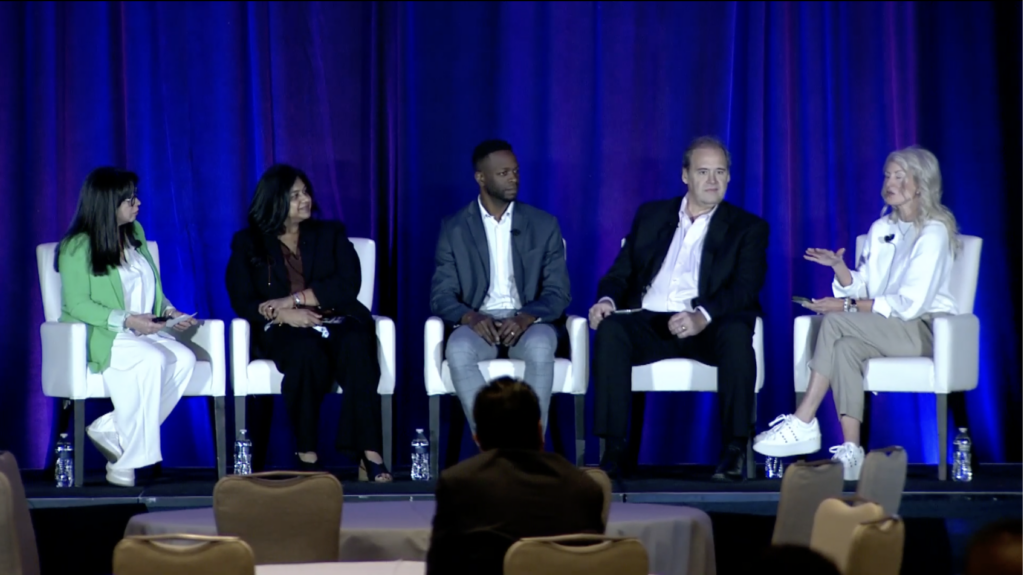 Panel "Prepare to Win" durante ARDA Spring Conference 2026 sobre inteligencia artificial, transformación digital y experiencia del huésped en la industria de la propiedad vacacional.